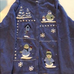 Nice Croft & Barrow button down sweater 3X